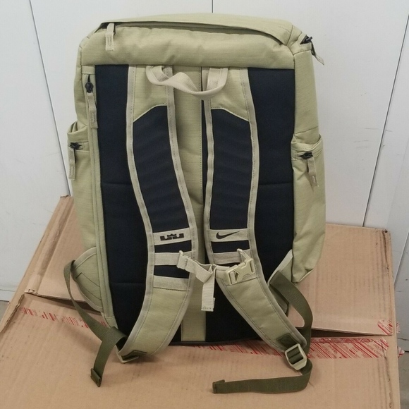 Nike Lebron James Neutral Olive Black Backpack - Picture 2 of 2